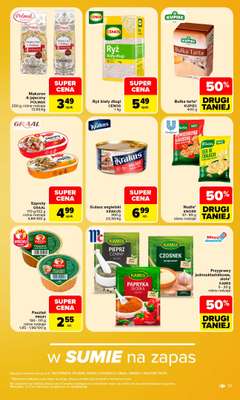 Carrefour Market - gazetka promocyjna Gazetka Carrefour Market od poniedziałku od poniedziałku 26.10 do soboty 31.10 - strona 35