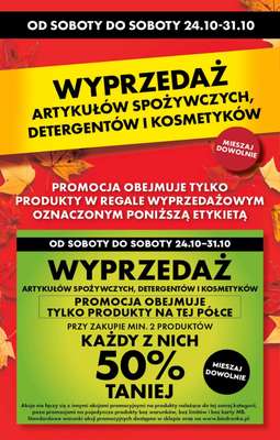 Biedronka - gazetka promocyjna Od soboty od soboty 24.10 do soboty 31.10