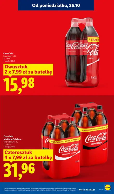 Lidl - gazetka promocyjna Oferta od poniedziałku od poniedziałku 26.10 do środy 28.10 - strona 17