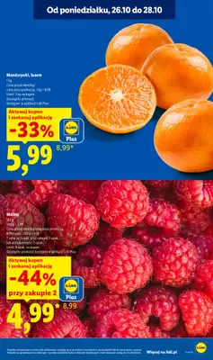 Lidl - gazetka promocyjna Oferta od poniedziałku od poniedziałku 26.10 do środy 28.10 - strona 11