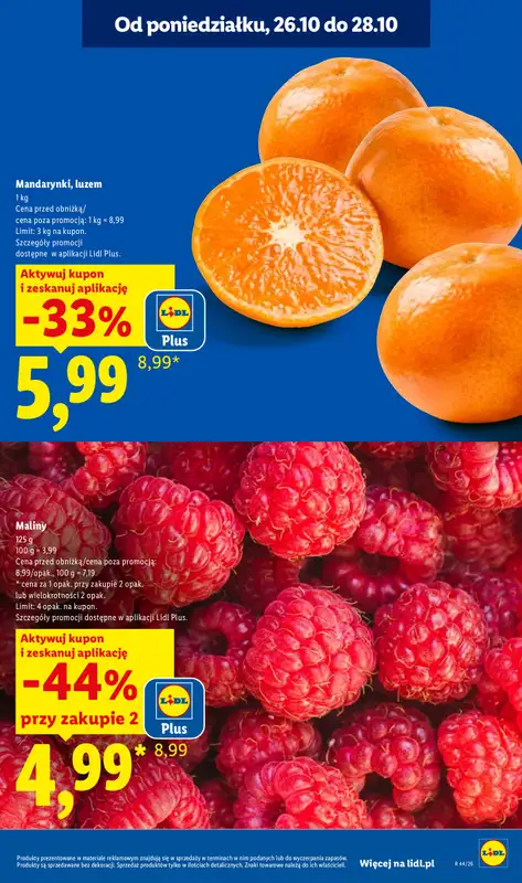 Lidl - gazetka promocyjna Oferta od poniedziałku od poniedziałku 26.10 do środy 28.10 - strona 11