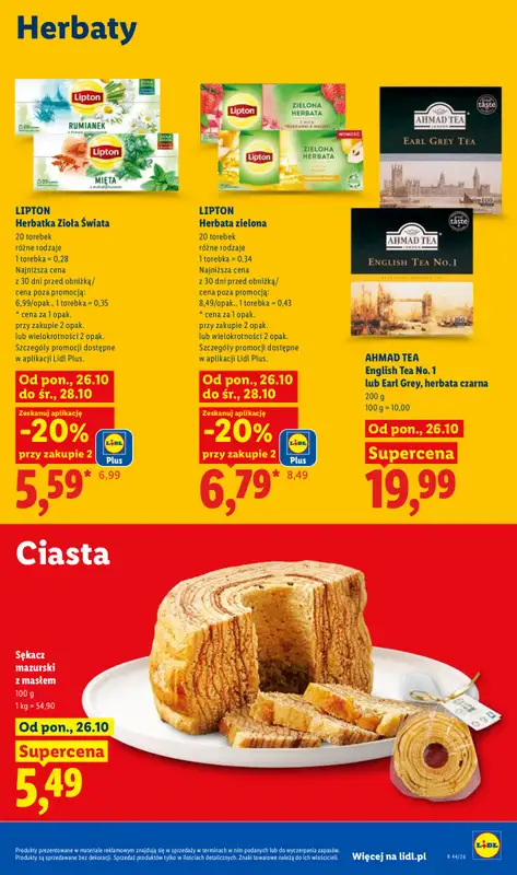 Lidl - gazetka promocyjna Oferta od poniedziałku od poniedziałku 26.10 do środy 28.10 - strona 81