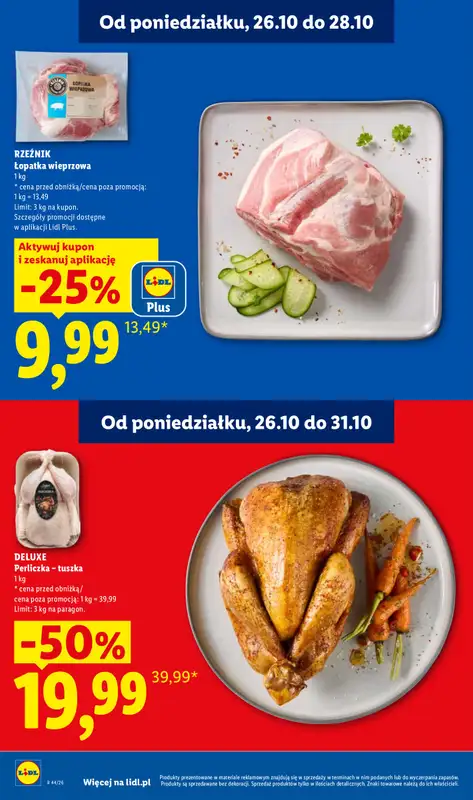 Lidl - gazetka promocyjna Oferta od poniedziałku od poniedziałku 26.10 do środy 28.10 - strona 6