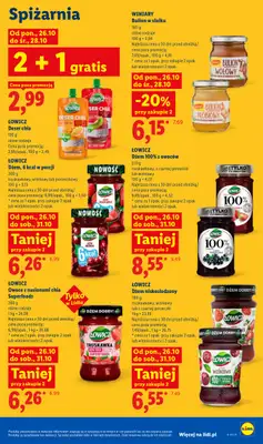 Lidl - gazetka promocyjna Oferta od poniedziałku od poniedziałku 26.10 do środy 28.10 - strona 91