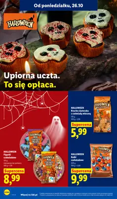 Lidl - gazetka promocyjna Oferta od poniedziałku od poniedziałku 26.10 do środy 28.10 - strona 72