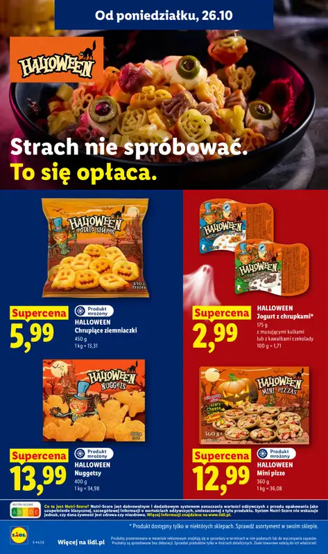 Lidl - gazetka promocyjna Oferta od poniedziałku od poniedziałku 26.10 do środy 28.10 - strona 70