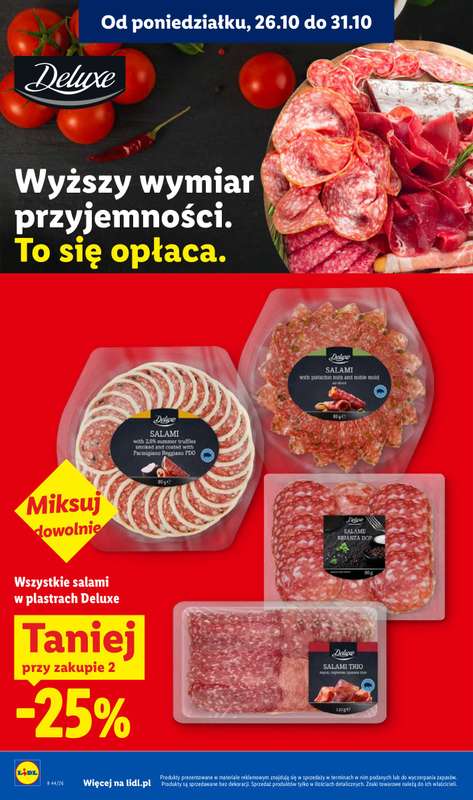 Lidl - gazetka promocyjna Oferta od poniedziałku od poniedziałku 26.10 do środy 28.10 - strona 66