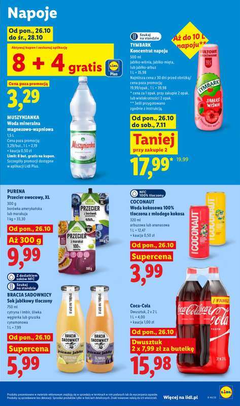 Lidl - gazetka promocyjna Oferta od poniedziałku od poniedziałku 26.10 do środy 28.10 - strona 83