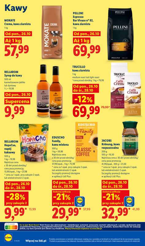 Lidl - gazetka promocyjna Oferta od poniedziałku od poniedziałku 26.10 do środy 28.10 - strona 80