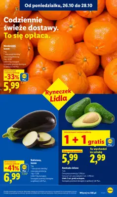 Lidl - gazetka promocyjna Oferta od poniedziałku od poniedziałku 26.10 do środy 28.10 - strona 39