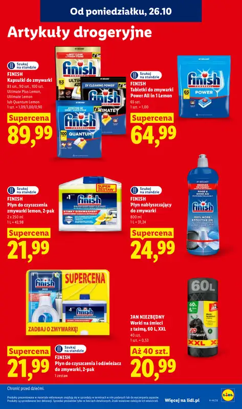 Lidl - gazetka promocyjna Oferta od poniedziałku od poniedziałku 26.10 do środy 28.10 - strona 99