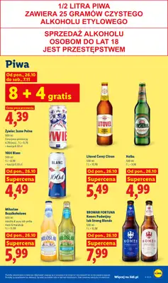 Lidl - gazetka promocyjna Oferta od poniedziałku od poniedziałku 26.10 do środy 28.10 - strona 87