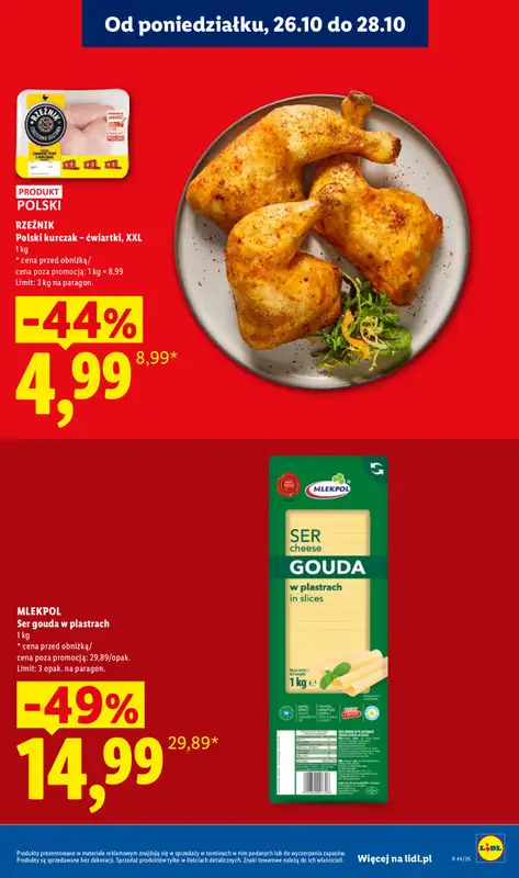 Lidl - gazetka promocyjna Oferta od poniedziałku od poniedziałku 26.10 do środy 28.10 - strona 7