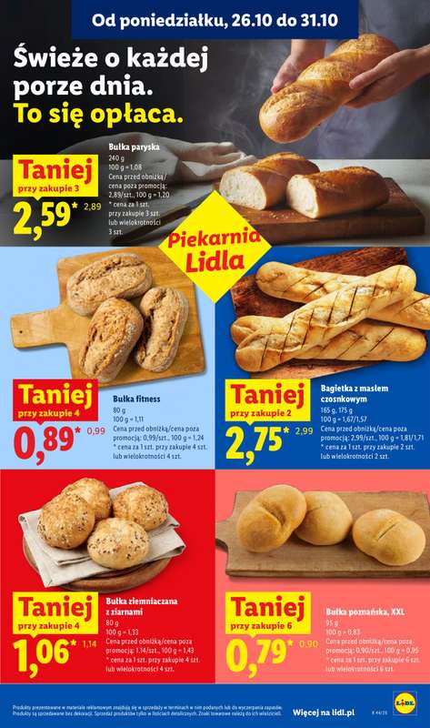 Lidl - gazetka promocyjna Oferta od poniedziałku od poniedziałku 26.10 do środy 28.10 - strona 51