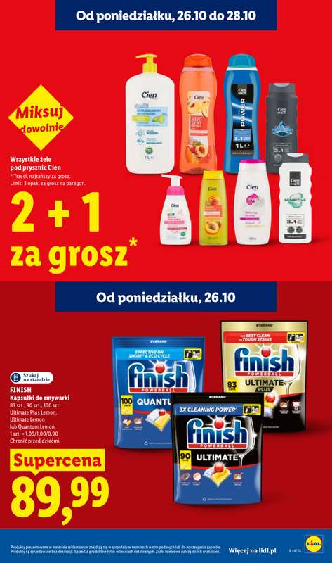 Lidl - gazetka promocyjna Oferta od poniedziałku od poniedziałku 26.10 do środy 28.10 - strona 19