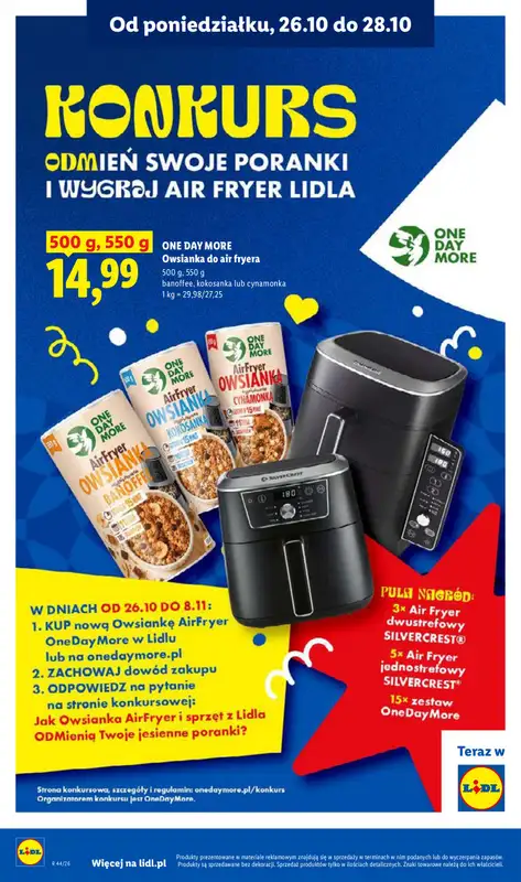 Lidl - gazetka promocyjna Oferta od poniedziałku od poniedziałku 26.10 do środy 28.10 - strona 92