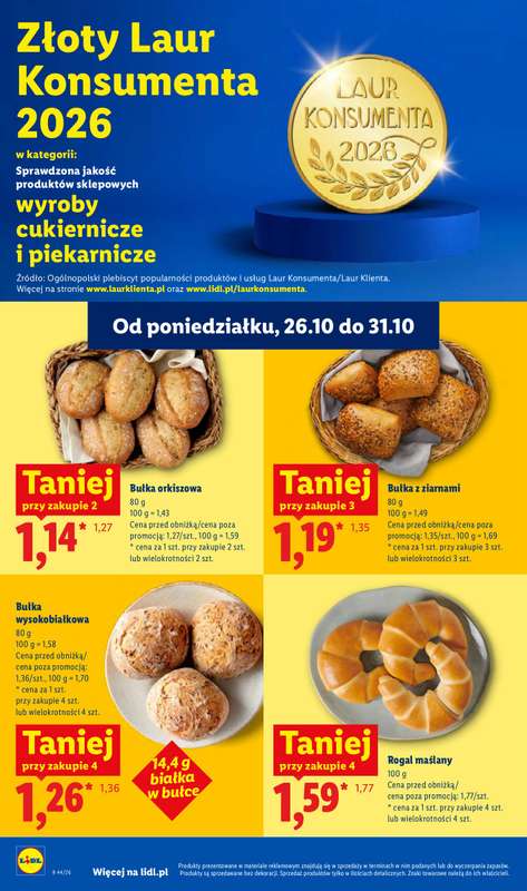 Lidl - gazetka promocyjna Oferta od poniedziałku od poniedziałku 26.10 do środy 28.10 - strona 50