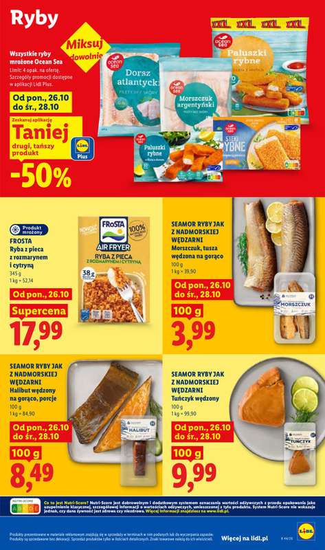 Lidl - gazetka promocyjna Oferta od poniedziałku od poniedziałku 26.10 do środy 28.10 - strona 61