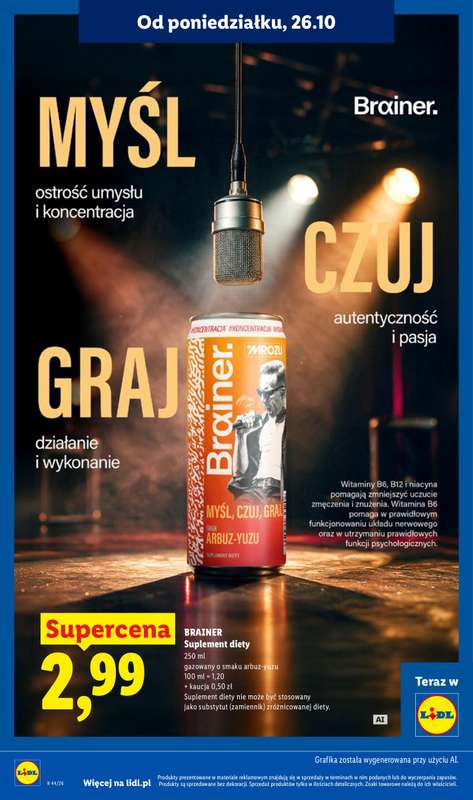 Lidl - gazetka promocyjna Oferta od poniedziałku od poniedziałku 26.10 do środy 28.10 - strona 84