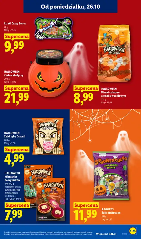 Lidl - gazetka promocyjna Oferta od poniedziałku od poniedziałku 26.10 do środy 28.10 - strona 73