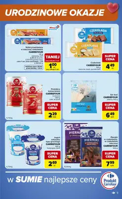 Carrefour Market - gazetka promocyjna Gazetka Urodzinowe okazje od wtorku 27.10 do poniedziałku 02.11 - strona 9