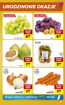 Carrefour Market - gazetka promocyjna Gazetka Urodzinowe okazje od wtorku 27.10 do poniedziałku 02.11 - strona 3