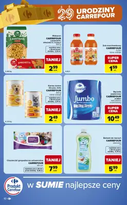 Carrefour Market - gazetka promocyjna Gazetka Urodzinowe okazje od wtorku 27.10 do poniedziałku 02.11 - strona 10