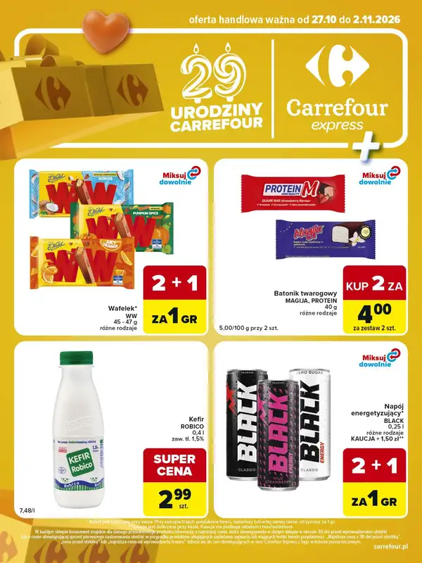 Carrefour Express - gazetka promocyjna Gazetka Express od wtorku 27.10 do poniedziałku 02.11 - strona 2