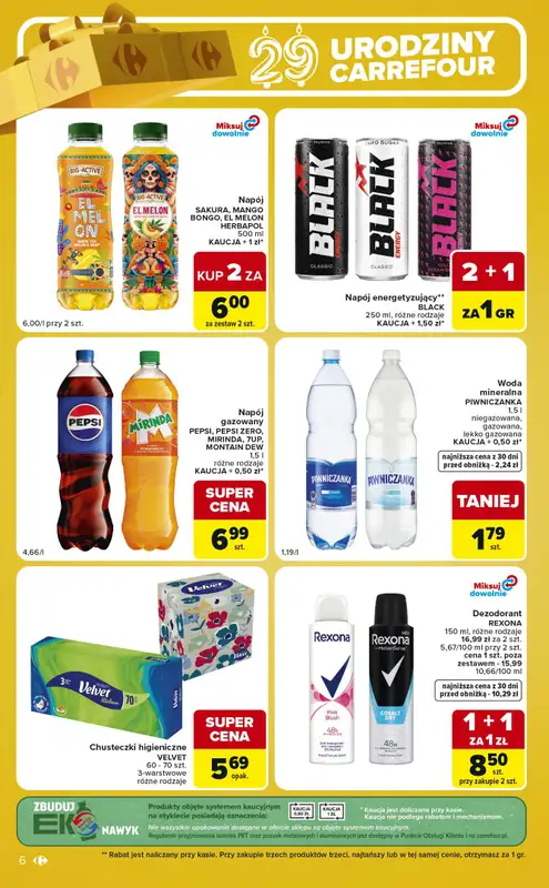 Carrefour Express - gazetka promocyjna Gazetka Express od wtorku 27.10 do poniedziałku 02.11 - strona 6