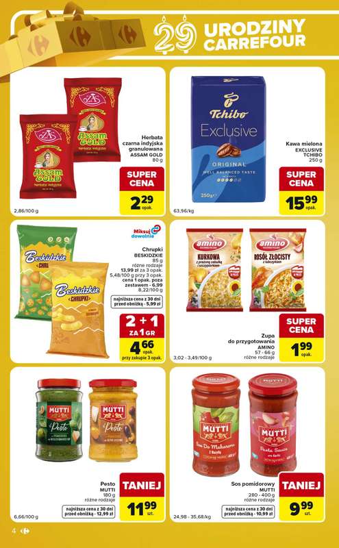 Carrefour Express - gazetka promocyjna Gazetka Express od wtorku 27.10 do poniedziałku 02.11 - strona 4