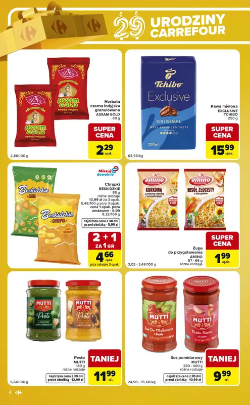 Carrefour Express - gazetka promocyjna Gazetka Express od wtorku 27.10 do poniedziałku 02.11 - strona 4