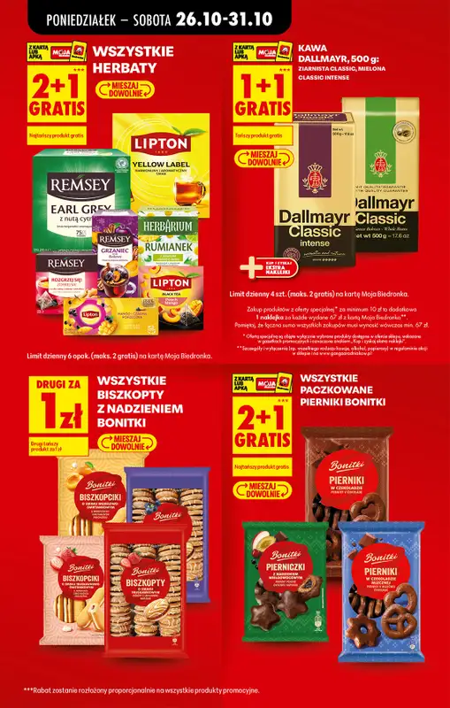 Biedronka - gazetka promocyjna Od poniedziałku od poniedziałku 26.10 do soboty 31.10 - strona 9