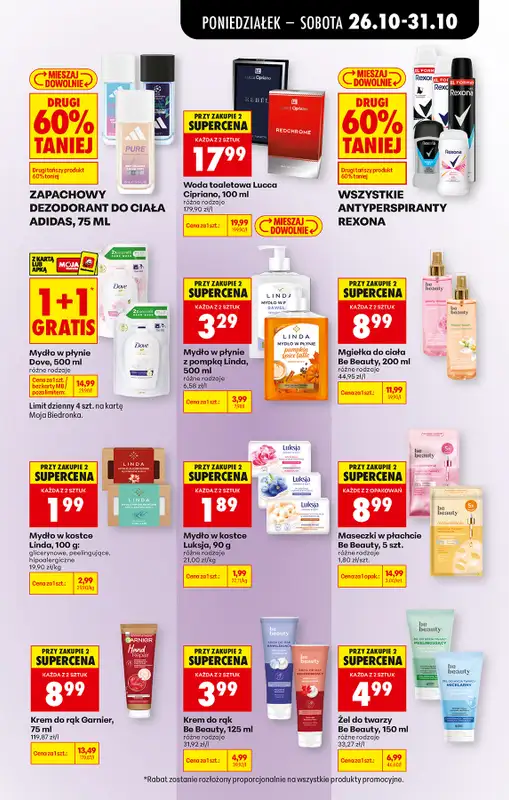 Biedronka - gazetka promocyjna Od poniedziałku od poniedziałku 26.10 do soboty 31.10 - strona 77