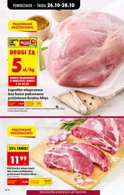 Biedronka - gazetka promocyjna Od poniedziałku od poniedziałku 26.10 do soboty 31.10 - strona 38