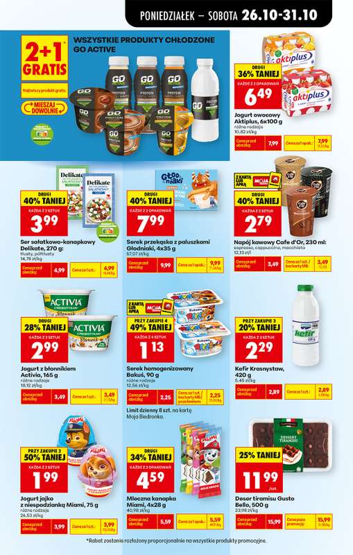Biedronka - gazetka promocyjna Od poniedziałku od poniedziałku 26.10 do soboty 31.10 - strona 55