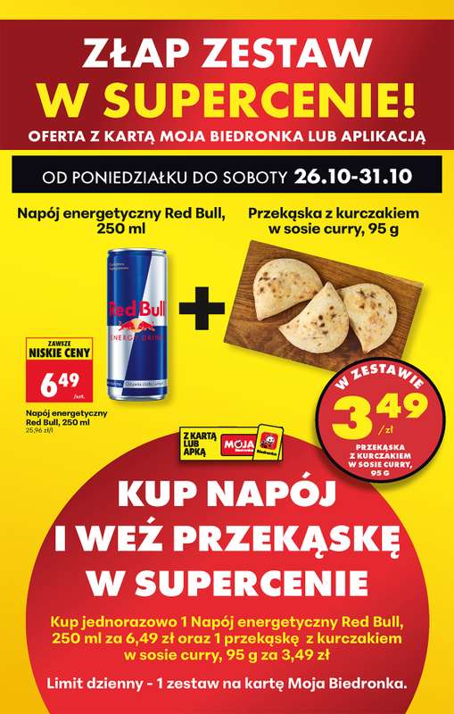Biedronka - gazetka promocyjna Od poniedziałku od poniedziałku 26.10 do soboty 31.10 - strona 51