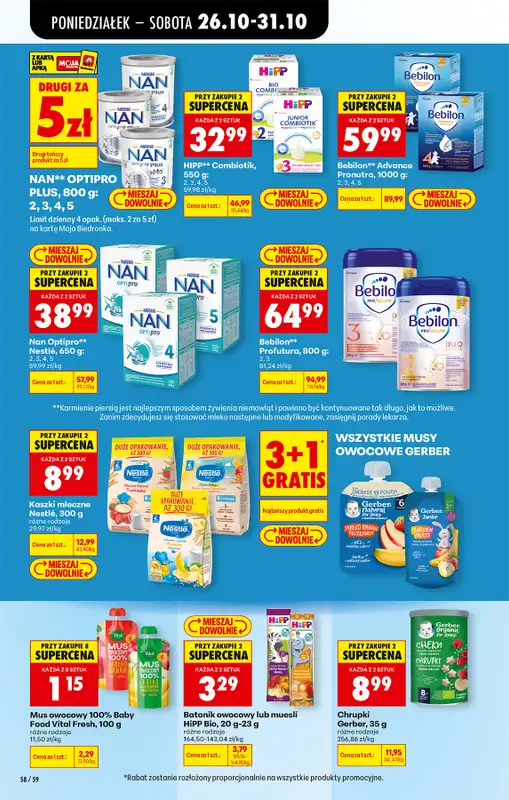 Biedronka - gazetka promocyjna Od poniedziałku, Z ladą tradycyjną od poniedziałku 26.10 do soboty 31.10 - strona 86