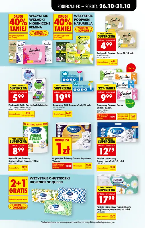 Biedronka - gazetka promocyjna Od poniedziałku, Z ladą tradycyjną od poniedziałku 26.10 do soboty 31.10 - strona 81