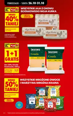 Biedronka - gazetka promocyjna Od poniedziałku, Z ladą tradycyjną od poniedziałku 26.10 do soboty 31.10 - strona 4