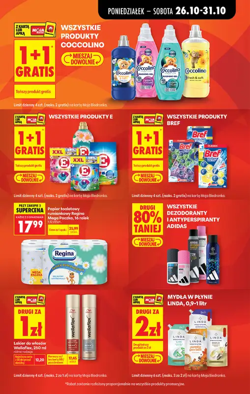 Biedronka - gazetka promocyjna Super okazje na koniec miesiąca od poniedziałku 26.10 do soboty 31.10 - strona 5