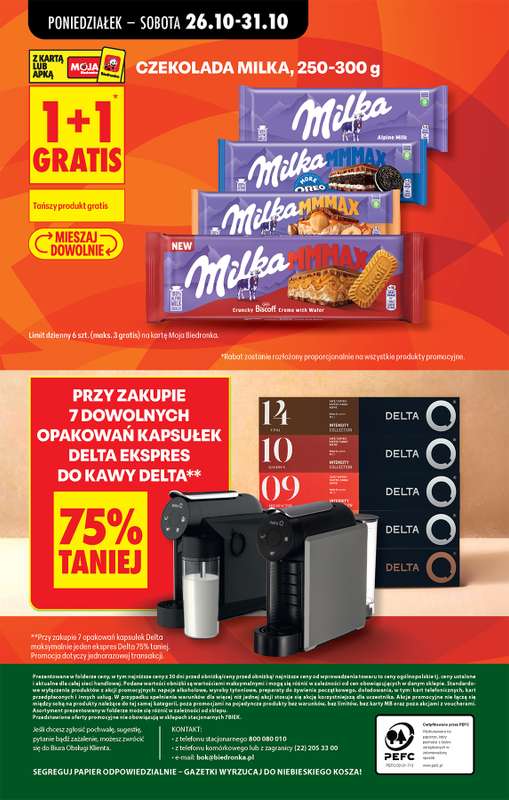 Biedronka - gazetka promocyjna Super okazje na koniec miesiąca od poniedziałku 26.10 do soboty 31.10 - strona 8