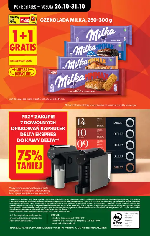 Biedronka - gazetka promocyjna Super okazje na koniec miesiąca od poniedziałku 26.10 do soboty 31.10 - strona 8