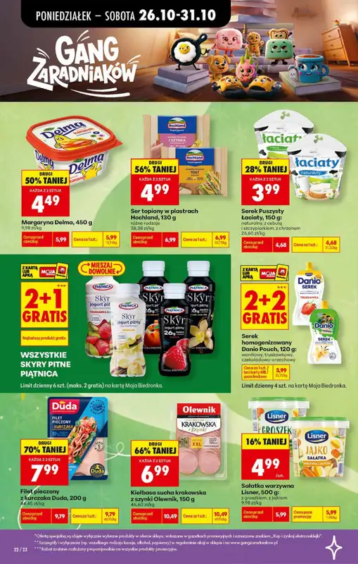 Biedronka - gazetka promocyjna Gang zaradniaków   - strona 2