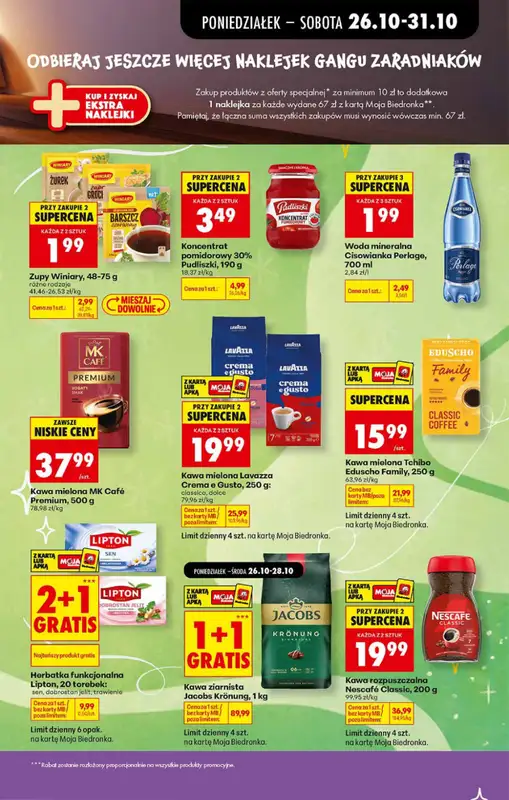 Biedronka - gazetka promocyjna Gang zaradniaków   - strona 3