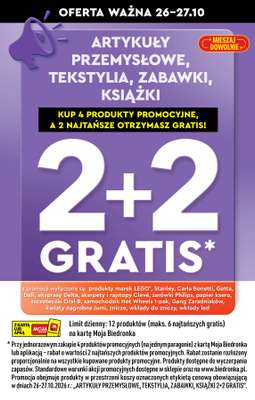 Biedronka - gazetka promocyjna Hity i inspiracje, od 17.10 od soboty 17.10 do środy 04.11 - strona 2