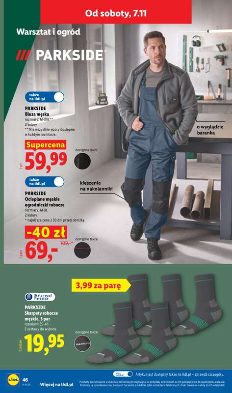 Lidl - gazetka promocyjna Katalog od poniedziałku 02.11 do niedzieli 08.11 - strona 56