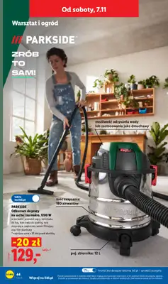 Lidl - gazetka promocyjna Katalog od poniedziałku 02.11 do niedzieli 08.11 - strona 54
