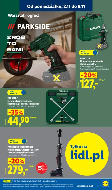 Lidl - gazetka promocyjna Katalog od poniedziałku 02.11 do niedzieli 08.11 - strona 23