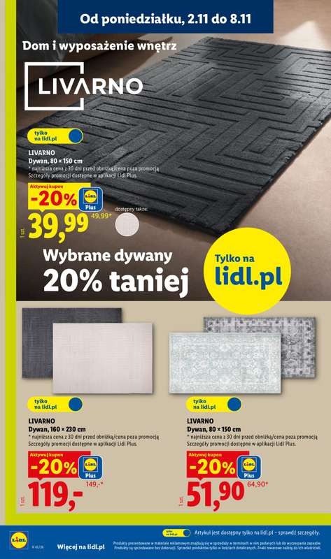 Lidl - gazetka promocyjna Katalog od poniedziałku 02.11 do niedzieli 08.11 - strona 24