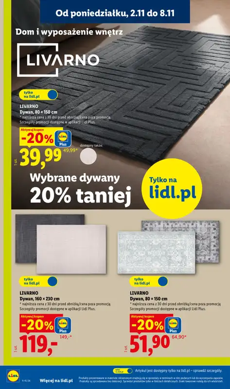 Lidl - gazetka promocyjna Katalog od poniedziałku 02.11 do niedzieli 08.11 - strona 24